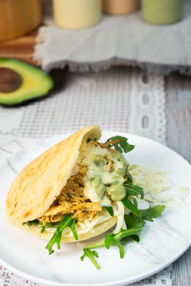 Classic chicken Arepa